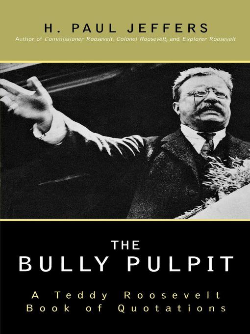 Cover image for The Bully Pulpit